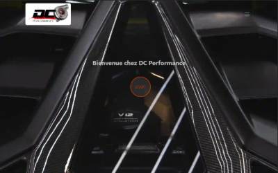 Website preview for DC Performance
