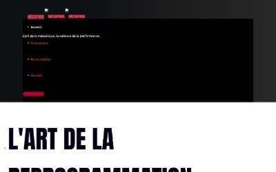 Website preview for * Garage MECAPROG REPROGRAMMATION MOTEUR baugé en Anjou ,Le Mans, La Fleche, Saumur, Sablé-sur-Sarthe