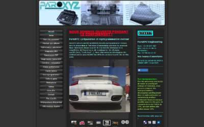 Website preview for PAROXYZ PACA