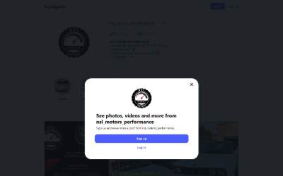 Website preview for NSL MOTORS REPROGRAMMATION