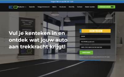 Website preview for EQ Performance