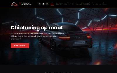 Website preview for E Tuning