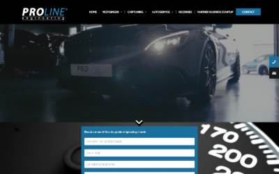 Website preview for Proline Engineering - Chiptuning