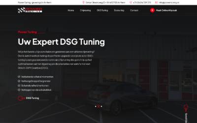 Website preview for Chiptuning Power Tuning