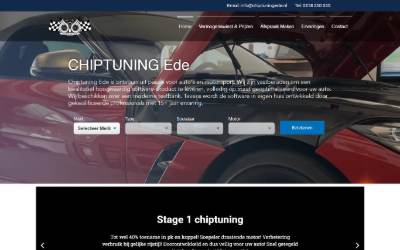 Website preview for Chiptuning Ede