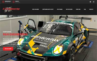 Website preview for R&N Engineering
