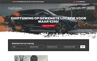 Website preview for Chiptuning Groningen