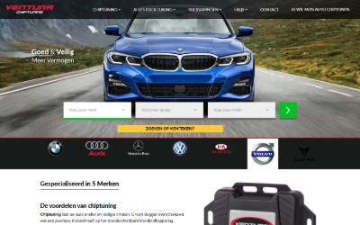 Website preview for Ventura Tuning