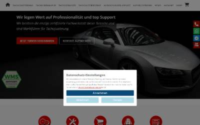Website preview for Tachoteam