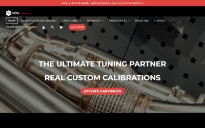 Website preview for BERKPerformance - Kaatsheuvel