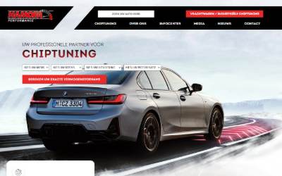 Website preview for Hamofa Performance