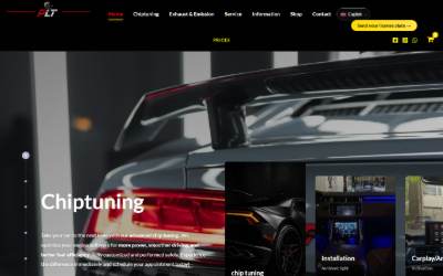 Website preview for PLT Diagnostics & Tuning