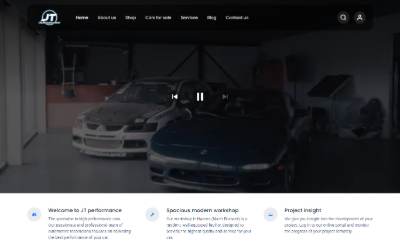 Website preview for JT-performance