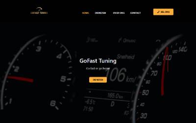 Website preview for GoFastTuning