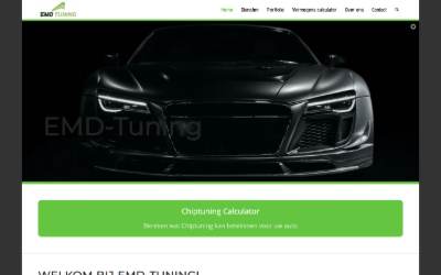 Website preview for Emdtuning