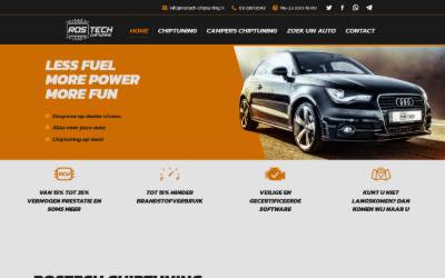 Website preview for RosTech Chiptuning