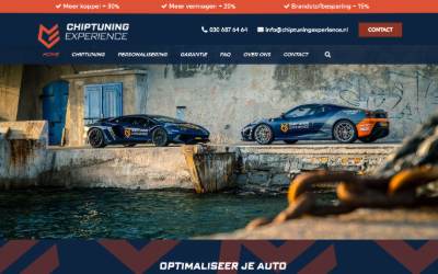 Website preview for Chiptuning Experience Nederland