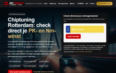 Website preview for Revtuning