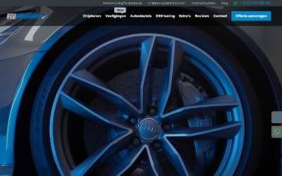 Website preview for Ecu Adaptions Chiptuning