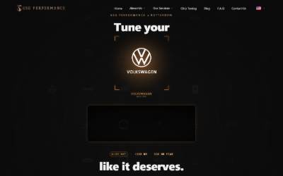 Website preview for GSG-Performance