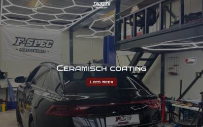 Website preview for F-Spec Performance
