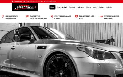 Website preview for Chiptuning Janse Zeeland