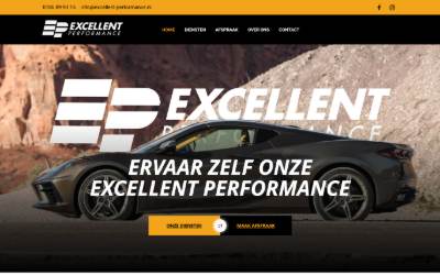 Website preview for Excellent Performance