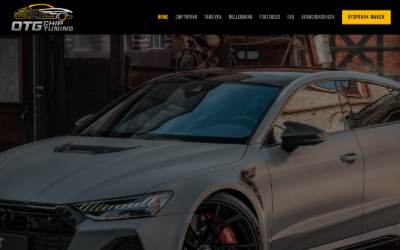 Website preview for OTG Chiptuning