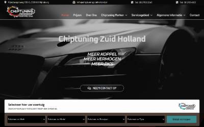 Website preview for chiptuning zuid holland