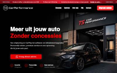 Website preview for TS Carperformance