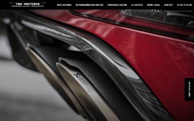 Website preview for TEK MOTORS - Villeneuve-Saint-Georges