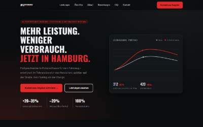 Website preview for SL Performance Chiptuning Hamburg