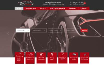 Website preview for MC-Tuning
