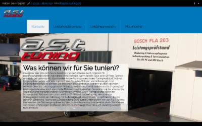 Website preview for A.s.t. Tuning