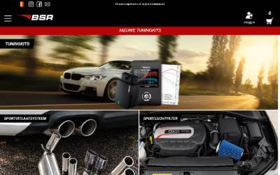 Website preview for BSR tuning Belgie