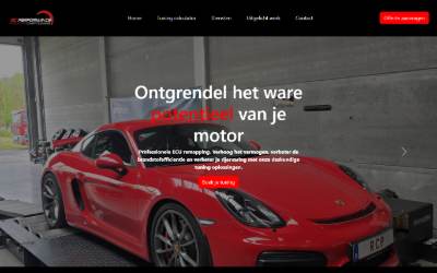 Website preview for RC Performance Chiptuning