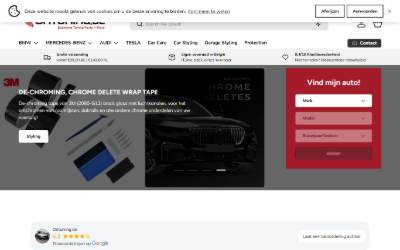 Website preview for Ontuning.be