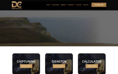Website preview for DC performance