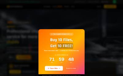 Website preview for HP Chiptuningfiles