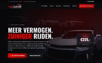 Website preview for Chiptuning Parkstad