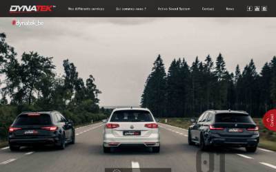 Website preview for Reprogrammation moteur Dynatek