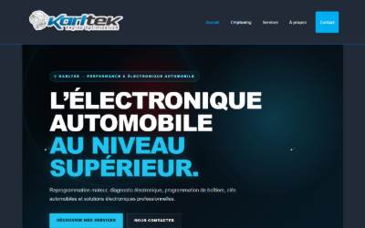 Website preview for Karltek