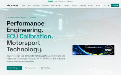 Website preview for MHPower Fahrzeugtechnik