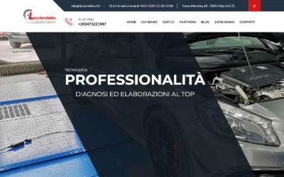 Website preview for Licciardello Elaborazioni