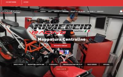 Website preview for Rivieccio Racing
