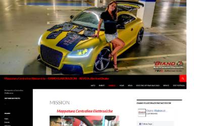 Website preview for Giano Elaborazioni - Rimappatura Centraline Alessandria