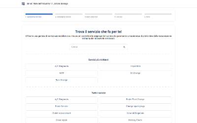 Website preview for 3D Performance Elaborazioni