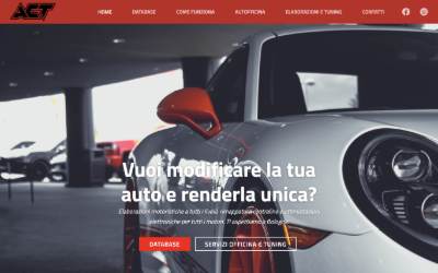 Website preview for Adrenalina Chip Tuning (ACT)