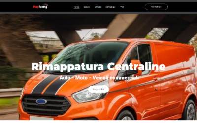 Website preview for MapTuning Rimappatura Centraline
