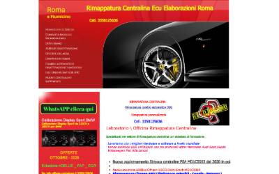Website preview for ecu elaborazioni
